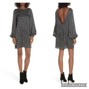 Equipment‎ Zipporah V-Back Silk Dress